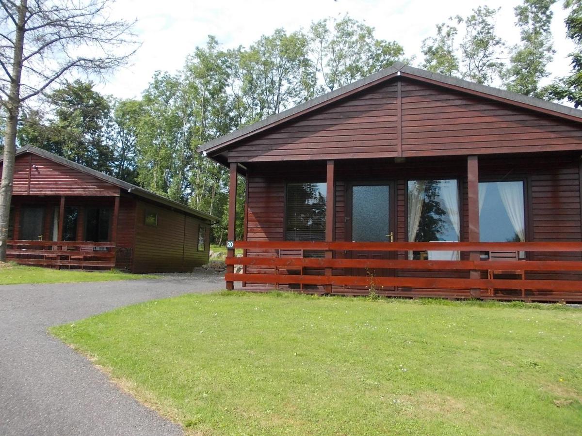 Birch Lodge 20 With Hot Tub Newton Stewart Exterior foto